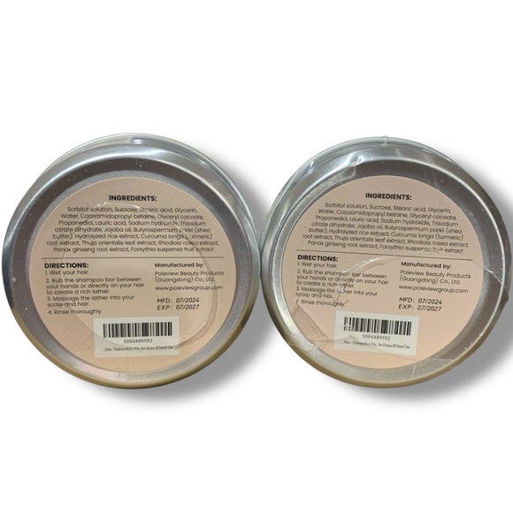 2× Rice‎ Water Shampoo Bar Soap For Hair Loss Hair Regrowth Moisturizing Scalp - Picture 6 of 10